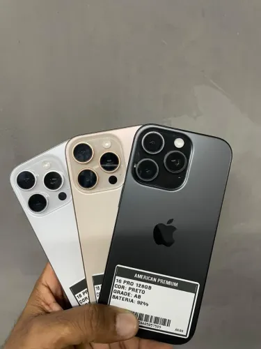 iPhone 16 Pro 128GB | Seminovo em Excelente Estado | Aceito Cartão e Parcelo em até 12x