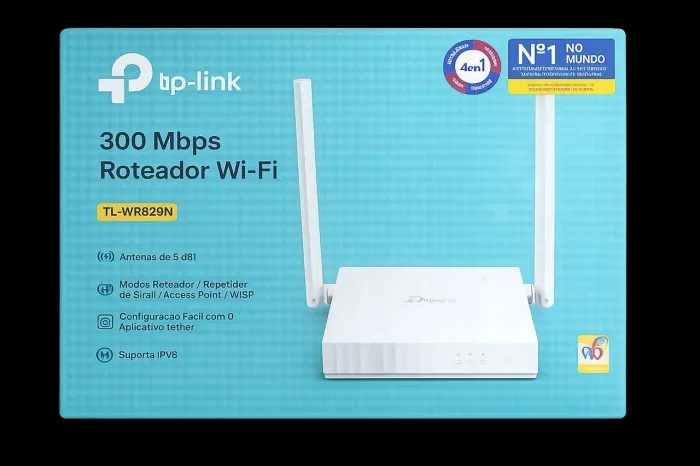 Roteador Wireless 300 Mbps N300 Tl-wr829n Branco Tp-link