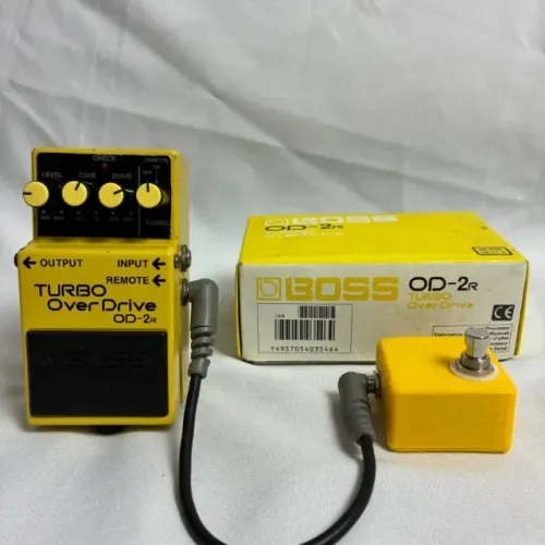 Pedal Boss OD-2R Turbo Overdrive + Switch Remote