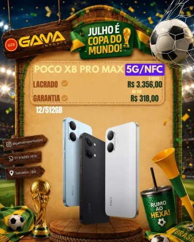 Poco X8 Pro Max 12/512GB - Lacrado
