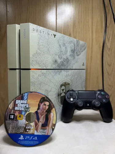 ? PlayStation 4 Edição Especial Destiny 500GB - Excelente Estado