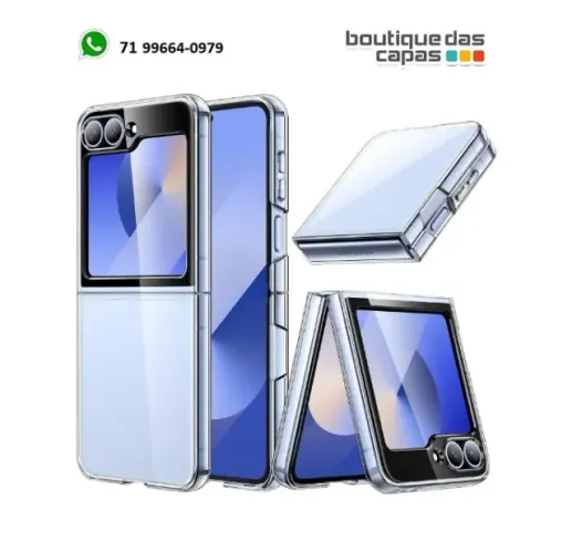 CAPA ACRILICO EVOCLEAR MOTO MOTOROLA Z FLIP 7
