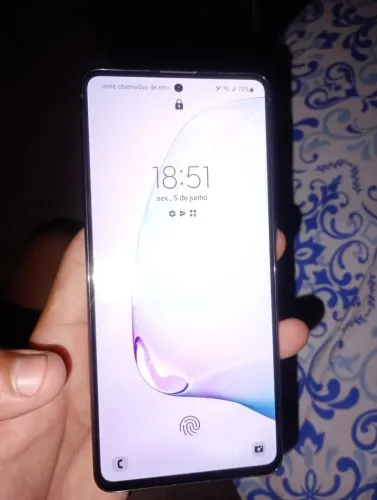 Vendo ou troco Note 10 lite funcionando perfeitamente