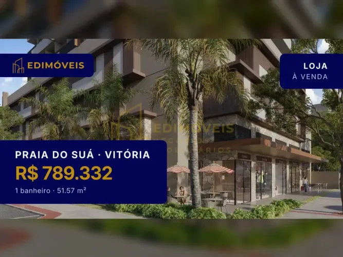 Loja no Praia do Suá: Perfeita para cafeterias, farmácias e mais!