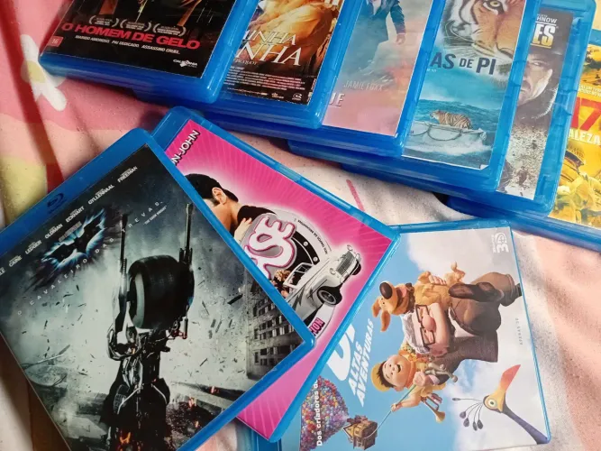 Blu-ray up, grease, batman e outros