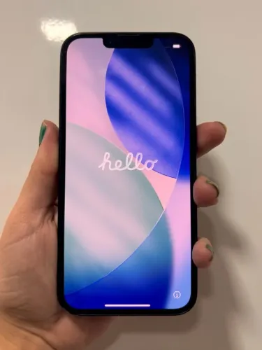 Apple iPhone 13 Meia-Noite 128gb com caixa e cabo original (Usado - Muito bom)