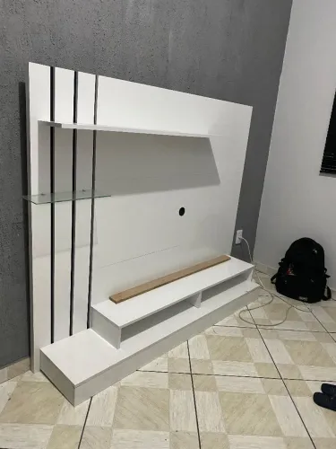 Painel preto e branco semi nova