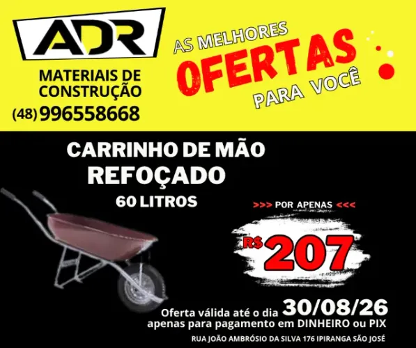 Carrinho de Mão Fischer 60  litros