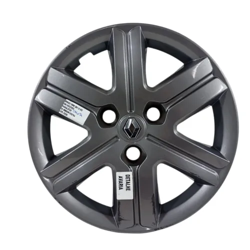 Calota Roda Aro 14 Renault Kwid 2023 403159083r Cinza