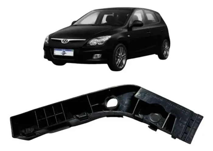 Suporte Guia Parachoque Diant Esq Hyundai I30 2.0 2012 Uzad0