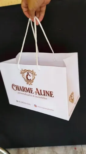 Sacolas personalizadas para loja 