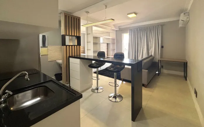 Apartamento para vender ou alugar de 1 dormitório no Botafogo em Campinas. 40m², 2 vagas d