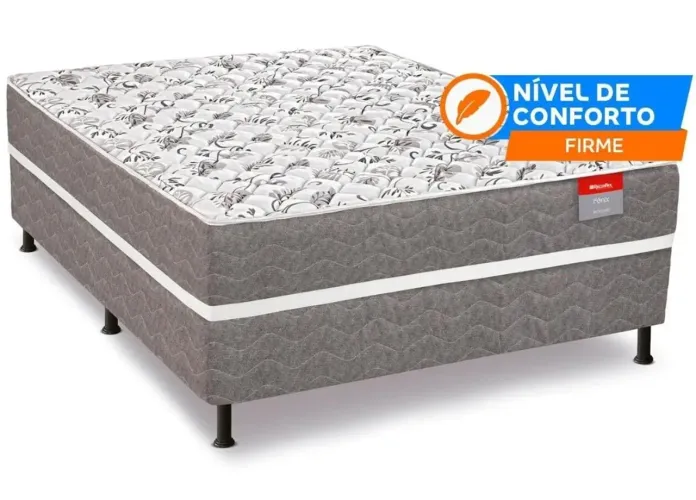 Cama Box Conjugada Casal Reconflex Espuma 55x138x188cm Fenix