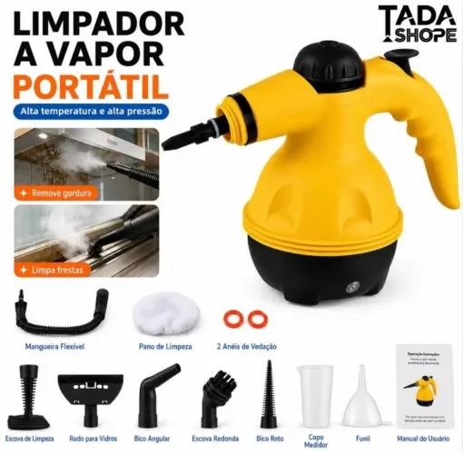 Limpador à Vapor Portátil