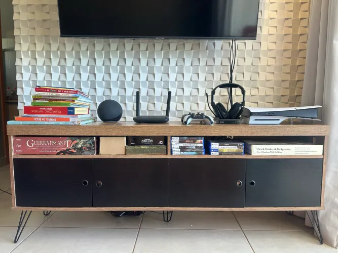 Rack em Estilo Industrial