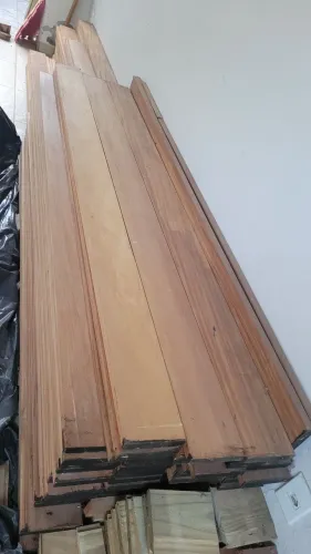 Tábuas de garapeira para deck 14cm 39m2