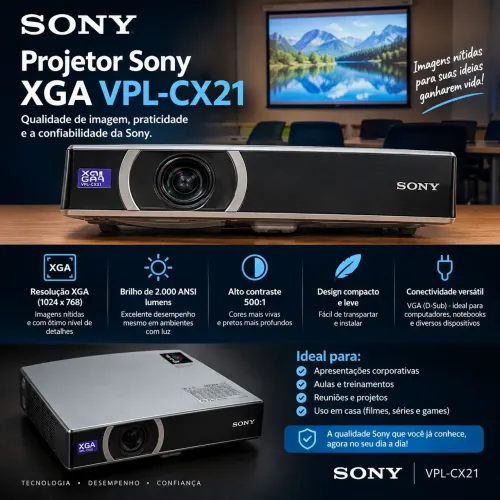 Projetor Sony Vpl-cx21