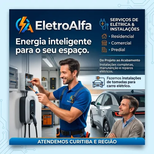 Eletricista instalação e reparo elétrico