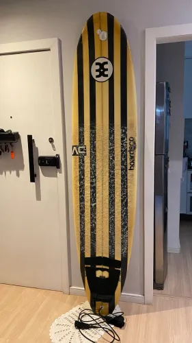 Funboard 7?2? - Ótima para transição do Longboard | Quilhas + Leash