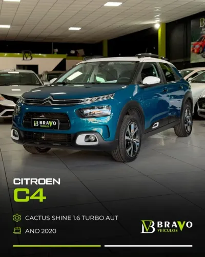 Citroen C4 Cactus Shine 1.6 Turbo Flex Aut. 2020