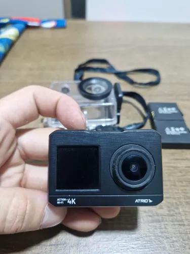Câmera de Ação Action+Selfie 4k Wifi Tela Lcd 2 Pol 16MP 30 FPS 500mAh Multilaser - DC191