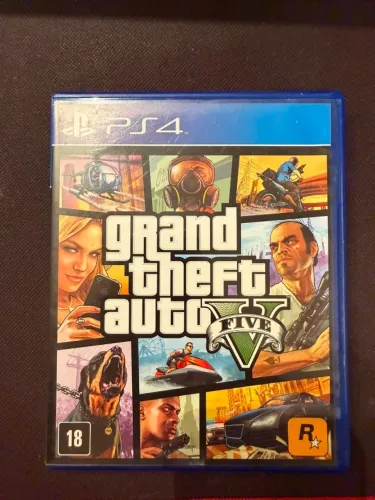 GTA V PS4 Mídia Física - GTA 5 Original - Perfeito Estado