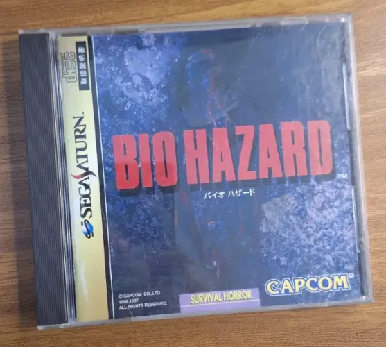 Biohazard Original Sega Saturno (Faço Olx Pay)
