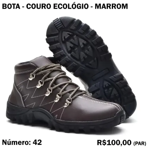 Bota Masculina - Apenas Tamanho 42
