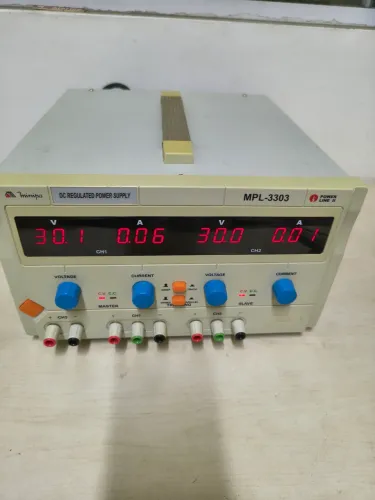 Fonte Minipa bancada Simétrica 0-30v 3A MPL3303 semi novo