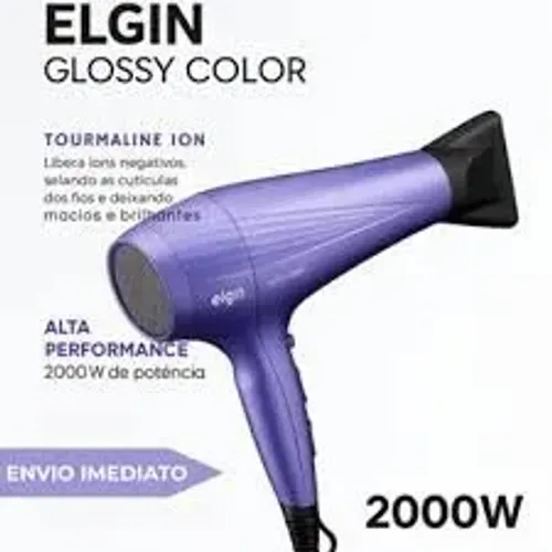 Secador De Cabelo de Uso Domestico 2.000w Tourmaline Ion 110V 