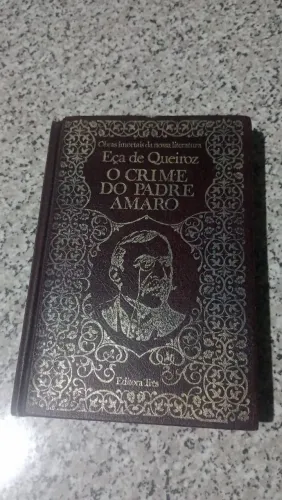 Livro - O Crime Do Padre Amaro - Eça De Queiroz - Capa Dura