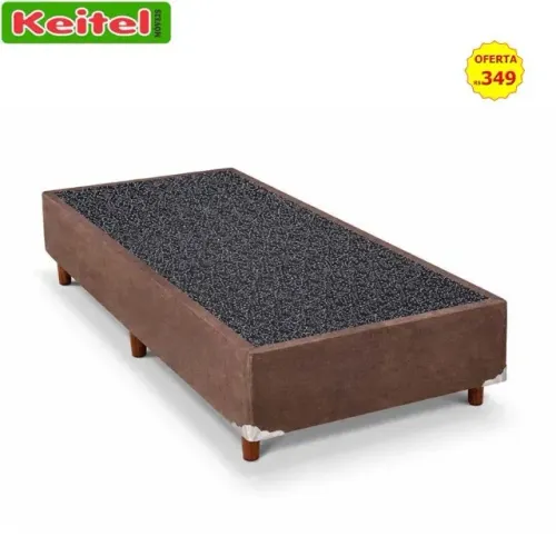 Base Box Solteiro 88 Cor Marrom