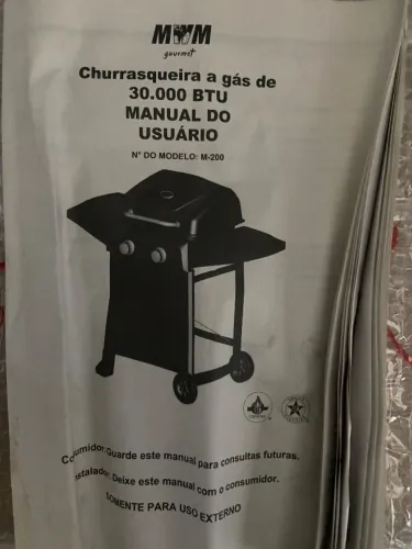 MESA PARA CHURRAQUEIRA A GÁS NOVA PARA MONTAR (NÃO INCLUI A CHURRASQUEIRA)