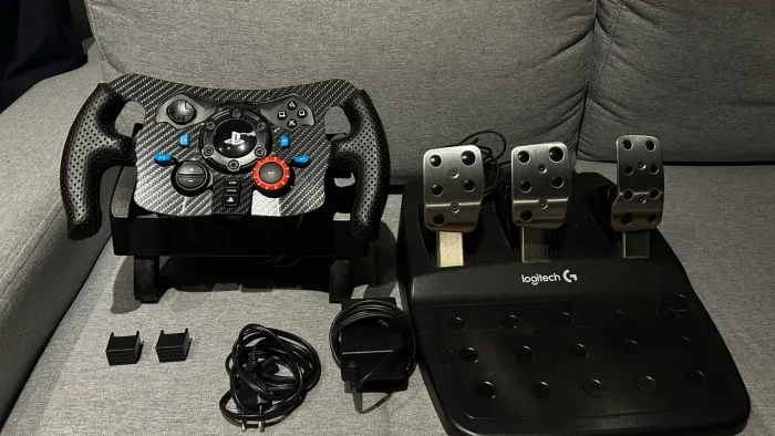 Volante e pedal G29 - Personalizado Gridburn F1