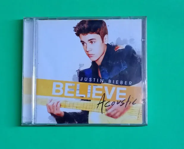 CD Justin Bieber - Believe Acoustic (Original com Pôster / Encarte Completo)