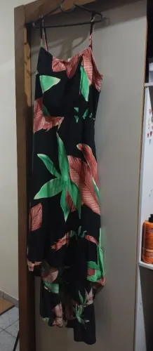 Vestido de viscose