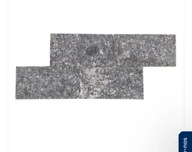 Pedra Miracema cinza 11,5 x 23cm 
