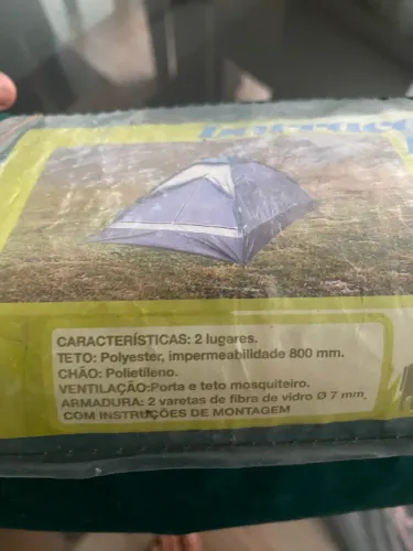 Barraca acampamento 2 lugares
