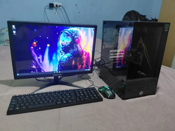 PC GAMER I5 SEXTA GERAÇÃO DDR4 COMPLETO MONITOR TECLADO E MOUSE
