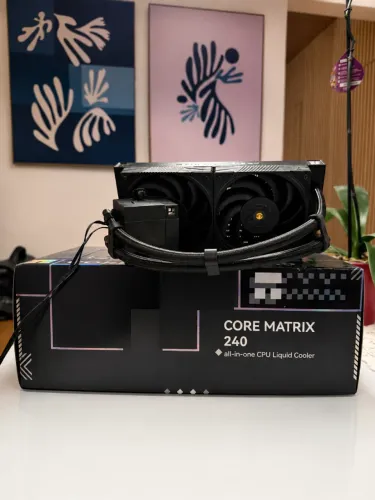Water Cooler Thermalright Core Matrix 240 ARGB AMD Intel Completo Box com NF.