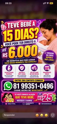 Salário maternidade 