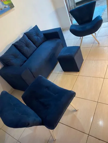 Sofá kit completo novos e embalados pronta entrega 