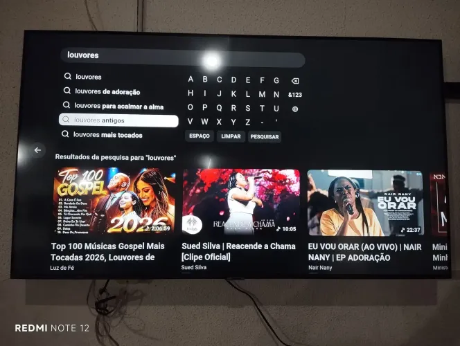 TV marca Samsung 50 polegada smart semi-nova