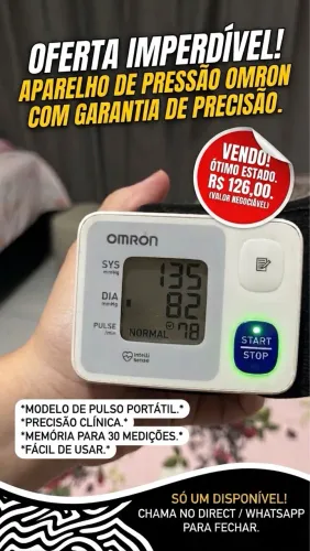 Medidor de pressão portátil 