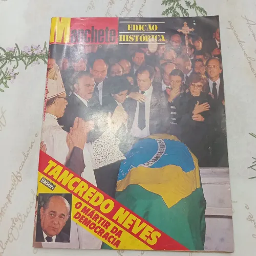 Revista Manchete Tancredo Neves, edição histórica