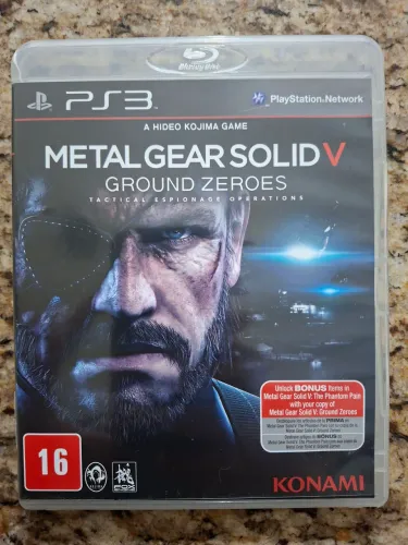 Jogo Metal Gear Solid 5 Ground Zeroes PS3 Mais jogos tem DESCONTO