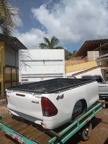 Carroceria caçamba Hilux e S10 cs