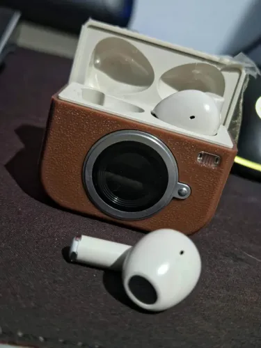 FONE BLUETOOTH VINTAGE - ESTOJO CÂMERA FOTOGRÁFICA