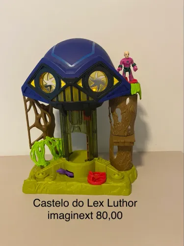 Sede da legião do mal imaginext - lex luthor
