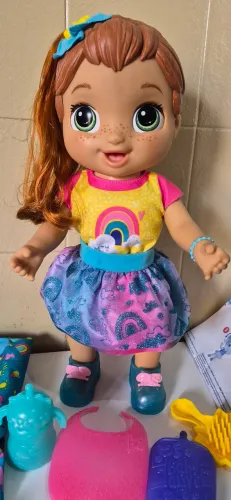 Boneca baby alive gruws up que cresce de verdade 